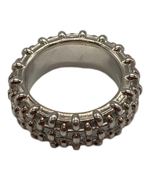 chieko（チエコ）chieko (チエコ) tweed ring シルバー サイズ:下記参照の古着・服飾アイテム