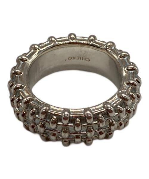 chieko（チエコ）chieko (チエコ) tweed ring シルバー サイズ:下記参照の古着・服飾アイテム
