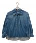 45R（フォーティファイブ・アール）の古着「プチデニムのリボンブラウス」｜インディゴ