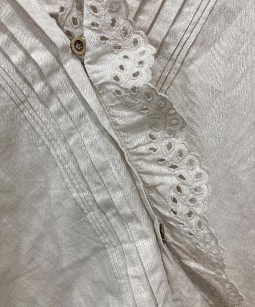 45R（フォーティファイブ・アール）45R (フォーティファイブ・アール) 綿麻シャンブレーのカシュクール ベージュ サイズ:2の古着・服飾アイテム