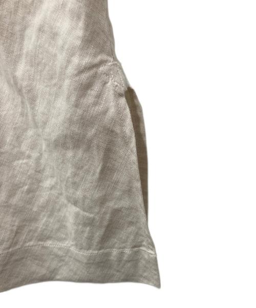 45R（フォーティファイブ・アール）45R (フォーティファイブ・アール) 綿麻シャンブレーのカシュクール ベージュ サイズ:2の古着・服飾アイテム