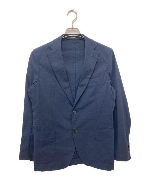 MACKINTOSH（マッキントッシュ）MACKINTOSH (マッキントッシュ) シアサッカー2Bジャケット ネイビー サイズ:40の古着・服飾アイテム