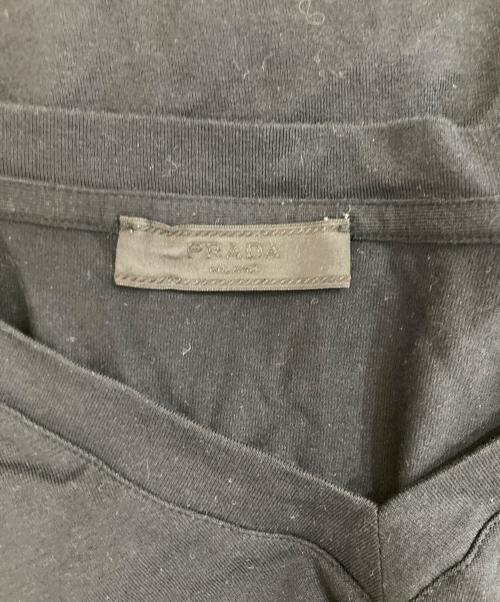 PRADA（プラダ）PRADA (プラダ) ナイロンポケットカットソー ブラック サイズ:XLの古着・服飾アイテム