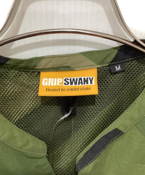 GRIP SWANY（グリップスワニー）GRIP SWANY (グリップスワニー) SUPPLEX CAMP SHIRT3.0 オリーブ サイズ:Mの古着・服飾アイテム