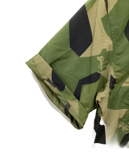 GRIP SWANY（グリップスワニー）GRIP SWANY (グリップスワニー) SUPPLEX CAMP SHIRT3.0 オリーブ サイズ:Mの古着・服飾アイテム