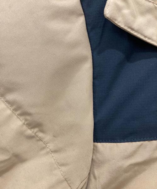 Schott（ショット）Schott (ショット) クラシックツートンダウンジャケット ブラック×ベージュ サイズ:Lの古着・服飾アイテム