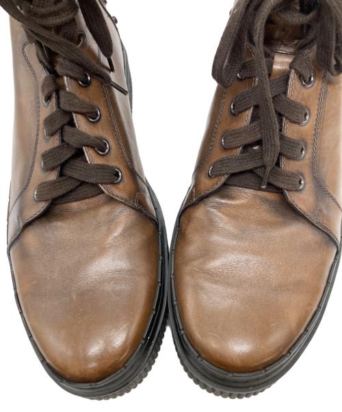 TOD'S（トッズ）TOD'S (トッズ) ハイカットスニーカー ブラウン サイズ:7の古着・服飾アイテム