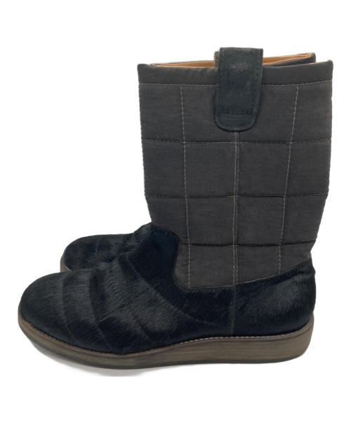 Maison Margiela（メゾンマルジェラ）Maison Margiela (メゾンマルジェラ) ハラコブーツ ブラック サイズ:40の古着・服飾アイテム