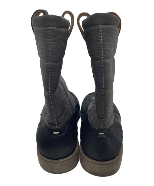 Maison Margiela（メゾンマルジェラ）Maison Margiela (メゾンマルジェラ) ハラコブーツ ブラック サイズ:40の古着・服飾アイテム