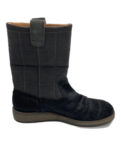 Maison Margiela（メゾンマルジェラ）Maison Margiela (メゾンマルジェラ) ハラコブーツ ブラック サイズ:40の古着・服飾アイテム