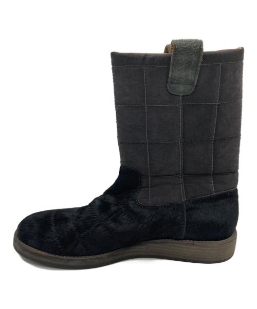 Maison Margiela（メゾンマルジェラ）Maison Margiela (メゾンマルジェラ) ハラコブーツ ブラック サイズ:40の古着・服飾アイテム