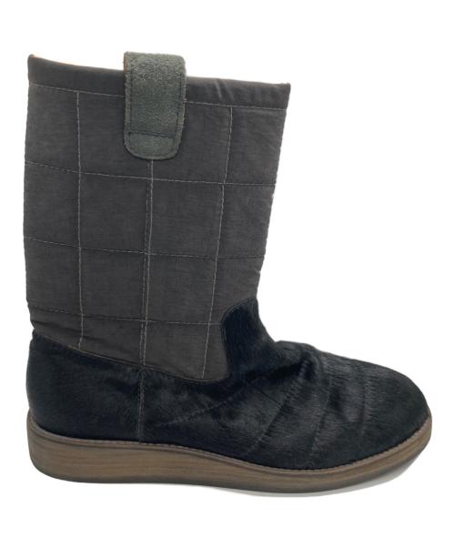 Maison Margiela（メゾンマルジェラ）Maison Margiela (メゾンマルジェラ) ハラコブーツ ブラック サイズ:40の古着・服飾アイテム