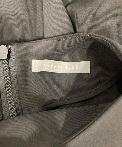 theory luxe（セオリーリュクス）theory luxe (セオリーリュクス) Sycamore 2 Beckie Dress ブラック サイズ:38の古着・服飾アイテム