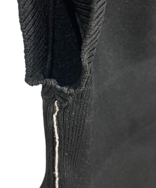 theory（セオリー）theory (セオリー) 半袖ニットカットソー ブラック サイズ:Mの古着・服飾アイテム