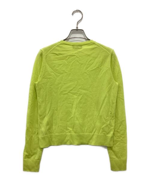 theory（セオリー）theory (セオリー) Neo Basic Cashmere Crew Neck PO F J ライムイエロー サイズ:Sの古着・服飾アイテム