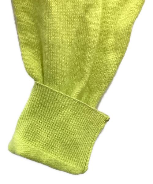 theory（セオリー）theory (セオリー) Neo Basic Cashmere Crew Neck PO F J ライムイエロー サイズ:Sの古着・服飾アイテム