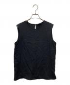 theoryセオリー）の古着「Modern Georgette Shell Top」｜ブラック