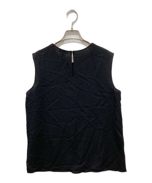 theory（セオリー）theory (セオリー) Modern Georgette Shell Top ブラック サイズ:Mの古着・服飾アイテム