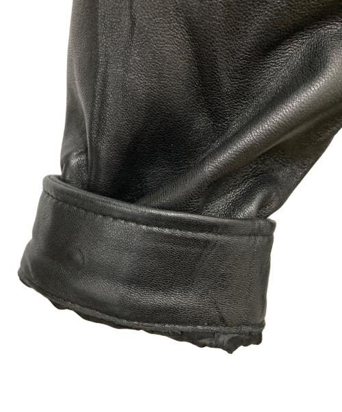 JOS.A.BANK（ジョス エー バンク）JOS.A.BANK (ジョス エー バンク) レザージャケット ブラック サイズ:Lの古着・服飾アイテム