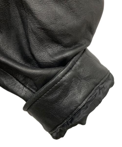 JOS.A.BANK（ジョス エー バンク）JOS.A.BANK (ジョス エー バンク) レザージャケット ブラック サイズ:Lの古着・服飾アイテム