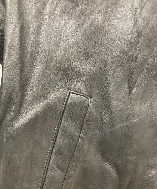 JOS.A.BANK（ジョス エー バンク）JOS.A.BANK (ジョス エー バンク) レザージャケット ブラック サイズ:Lの古着・服飾アイテム