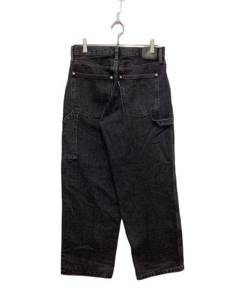 Levi's SILVER TAB（リーバイス シルバータブ）Levi's SILVER TAB (リーバイス シルバータブ) バギーカーペンター ブラックデニム ブラック サイズ:30の古着・服飾アイテム