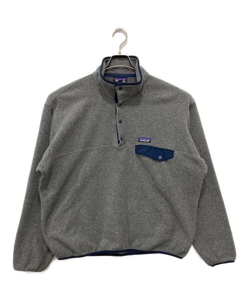 Patagonia SYNCHILLA（パタゴニア シンチラ）Patagonia SYNCHILLA (パタゴニア シンチラ) ライトウェイトシンチラスナップT グレー サイズ:Lの古着・服飾アイテム
