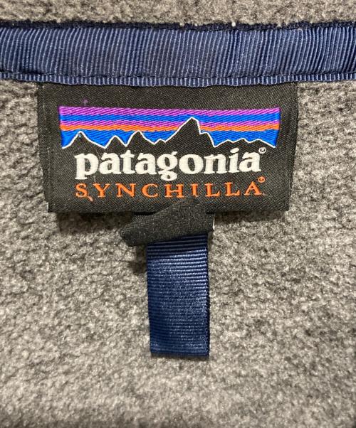 Patagonia SYNCHILLA（パタゴニア シンチラ）Patagonia SYNCHILLA (パタゴニア シンチラ) ライトウェイトシンチラスナップT グレー サイズ:Lの古着・服飾アイテム