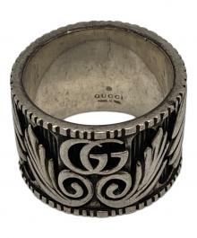 GUCCI（グッチ）の古着「マーモントダブルGリング」｜シルバー