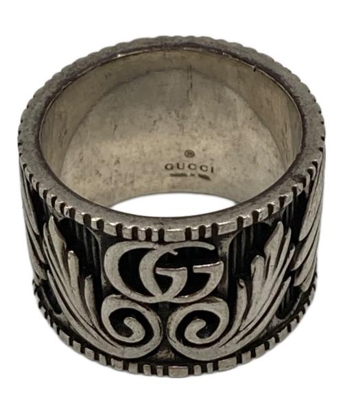 GUCCI（グッチ）GUCCI (グッチ) マーモントダブルGリング シルバー サイズ:19号の古着・服飾アイテム