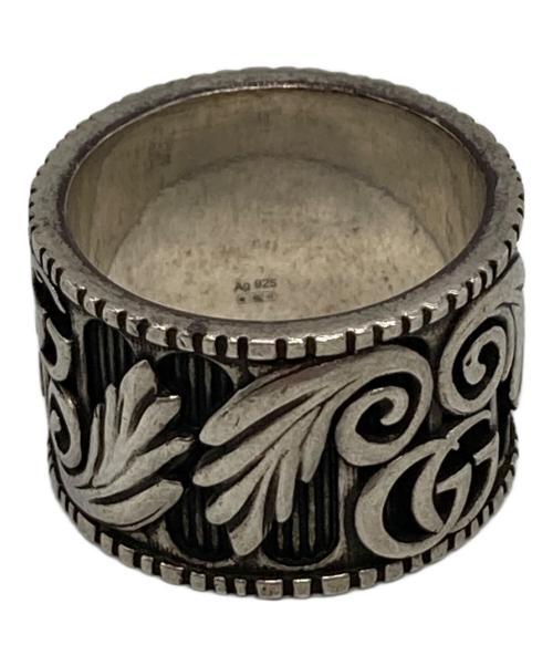 GUCCI（グッチ）GUCCI (グッチ) マーモントダブルGリング シルバー サイズ:19号の古着・服飾アイテム