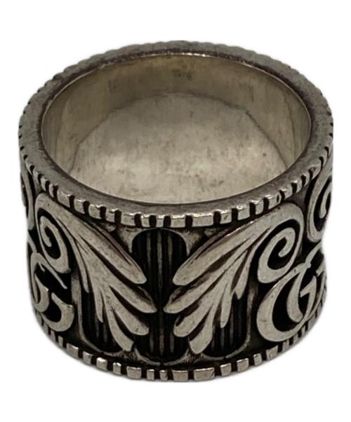 GUCCI（グッチ）GUCCI (グッチ) マーモントダブルGリング シルバー サイズ:19号の古着・服飾アイテム