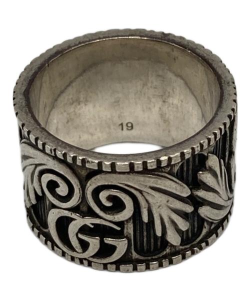 GUCCI（グッチ）GUCCI (グッチ) マーモントダブルGリング シルバー サイズ:19号の古着・服飾アイテム