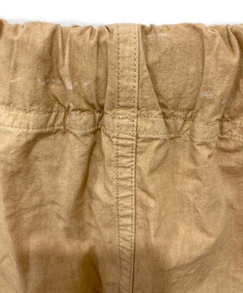 yokosakamoto（ヨウコサカモト）yokosakamoto (ヨウコサカモト) コットンリネン タイプライターパンツ ベージュ サイズ:Lの古着・服飾アイテム