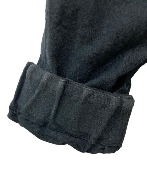 YUTA MATSUOKA（ユウタマツオカ）YUTA MATSUOKA (ユウタマツオカ) コットンシャツジャケット ブラック サイズ:3の古着・服飾アイテム