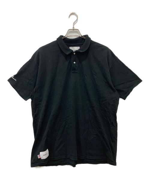 WTAPS（ダブルタップス）WTAPS (ダブルタップス) ポロシャツ ブラック サイズ:X01の古着・服飾アイテム