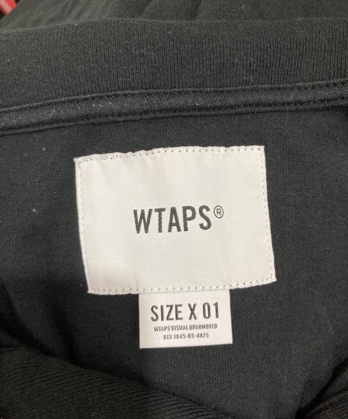WTAPS（ダブルタップス）WTAPS (ダブルタップス) ポロシャツ ブラック サイズ:X01の古着・服飾アイテム