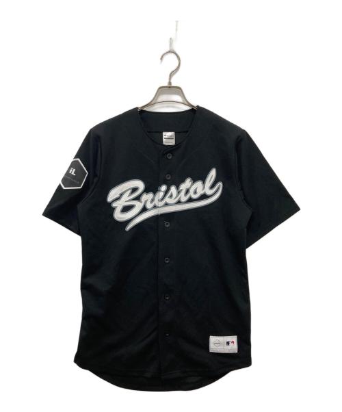 F.C.R.B.（エフシーレアルブリストル）F.C.R.B. (エフシーレアルブリストル) MLB (エムエルビー) ベースボールシャツ ブラック サイズ:Sの古着・服飾アイテム