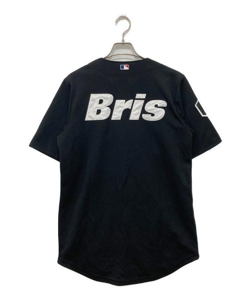 F.C.R.B.（エフシーレアルブリストル）F.C.R.B. (エフシーレアルブリストル) MLB (エムエルビー) ベースボールシャツ ブラック サイズ:Sの古着・服飾アイテム