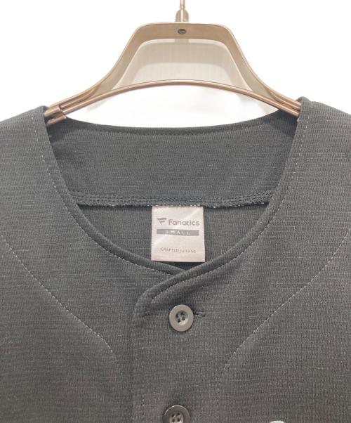 F.C.R.B.（エフシーレアルブリストル）F.C.R.B. (エフシーレアルブリストル) MLB (エムエルビー) ベースボールシャツ ブラック サイズ:Sの古着・服飾アイテム