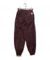 WTAPS (ダブルタップス) FROCK TROUSERSチェックパンツ グレー×ボルドー サイズ:01：17000円