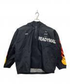 READYMADE×F.C.R.B.レディメイド×エフシーレアルブリストル）の古着「3L HALF ZIP ANORAK」｜ブラック