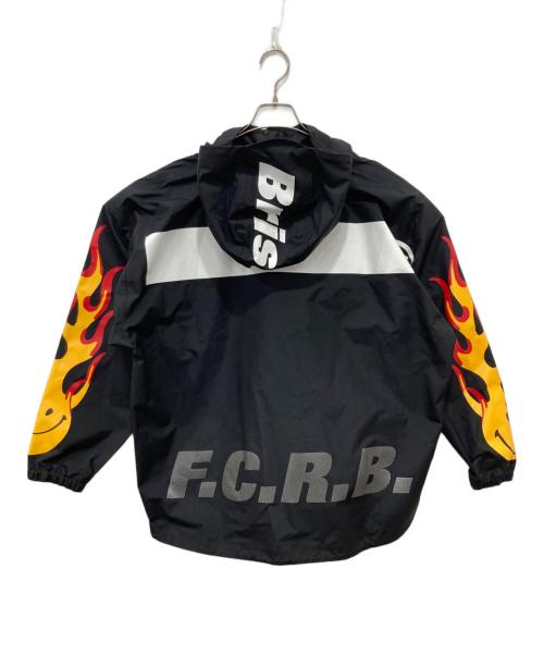 READYMADE（レディメイド）READYMADE (レディメイド) F.C.R.B. (エフシーレアルブリストル) 3L HALF ZIP ANORAK ブラック サイズ:Sの古着・服飾アイテム