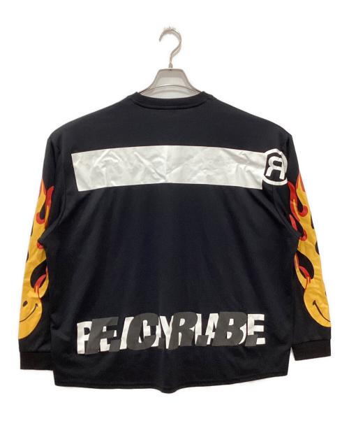 READYMADE（レディメイド）READYMADE (レディメイド) F.C.R.B. (エフシーレアルブリストル) GAME SHIRT ブラック サイズ:Sの古着・服飾アイテム