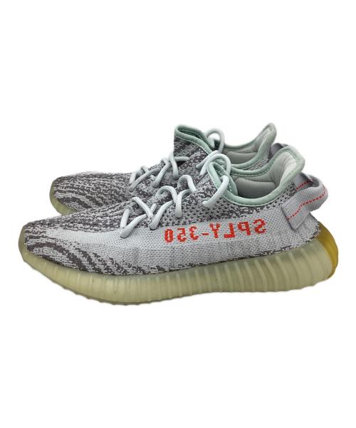 adidas（アディダス）adidas (アディダス) YEEZY Boost 350 V2 Blue Tint グレー サイズ:24.5cmの古着・服飾アイテム