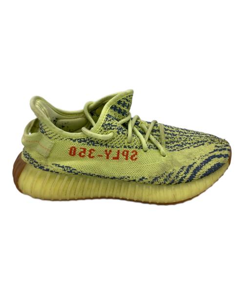 adidas（アディダス）adidas (アディダス) Yeezy Boost 350 V2 Semi Frozen グリーン サイズ:24.5cmの古着・服飾アイテム