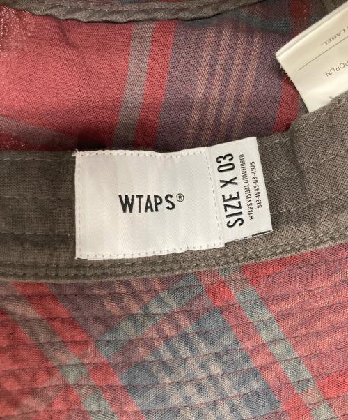 WTAPS（ダブルタップス）WTAPS (ダブルタップス) バケットハット レッド サイズ:X 03の古着・服飾アイテム