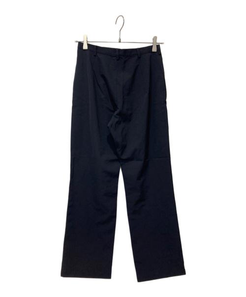 Y's（ワイズ）Y's (ワイズ) ウールタックパンツ ネイビー サイズ:2の古着・服飾アイテム