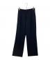 Y's（ワイズ）の古着「ウールタックパンツ」｜ネイビー