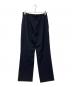 Y's (ワイズ) ウールタックパンツ ネイビー サイズ:2：8000円